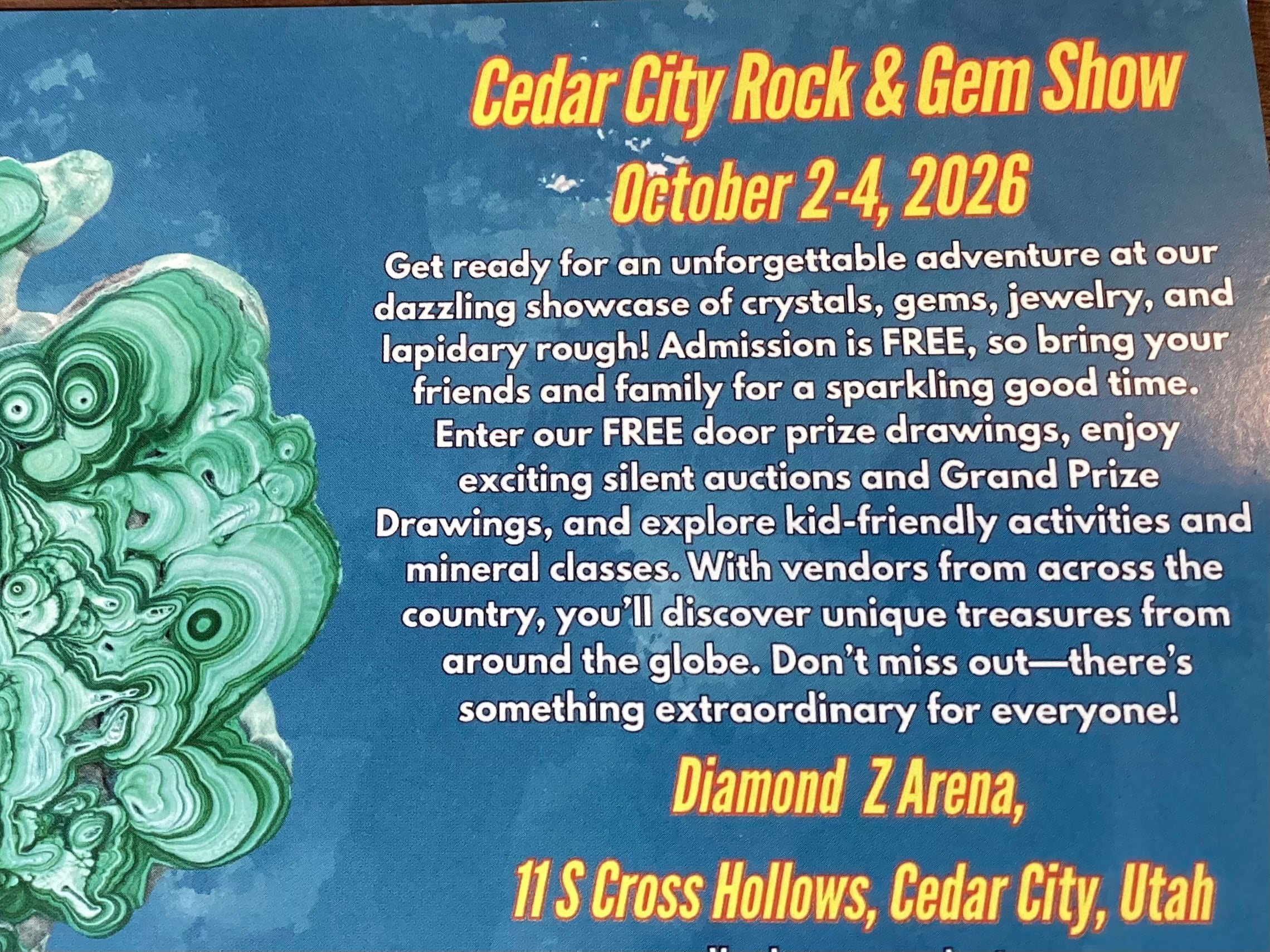 Cedar City Gem Show