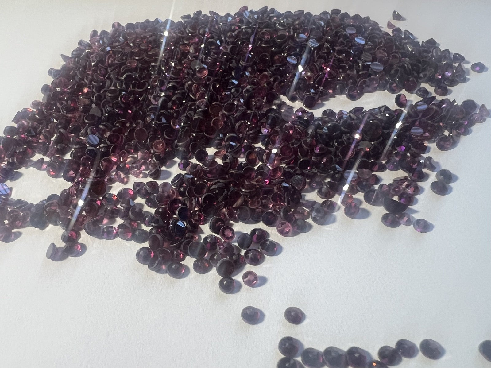 Old Fashioned Cut Garnets Round Utopia Art Deco Bohemian Replacement Discounts