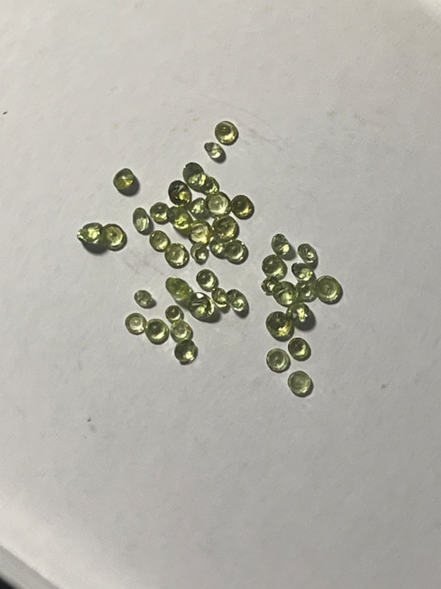 Small Green Peridot August Birthstone 3carat Parcel MAKE US OFFER Buy In America