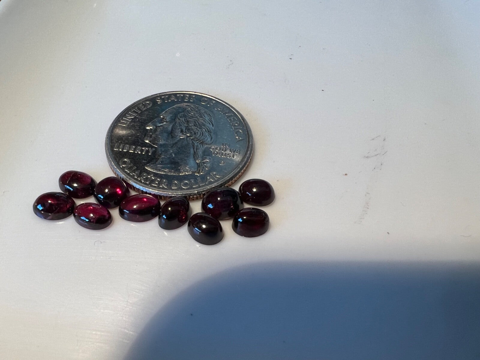 Idaho Rhodolite Oval Shaped Garnet Cabochon WANTED Silversmith Goldsmith Jewlers